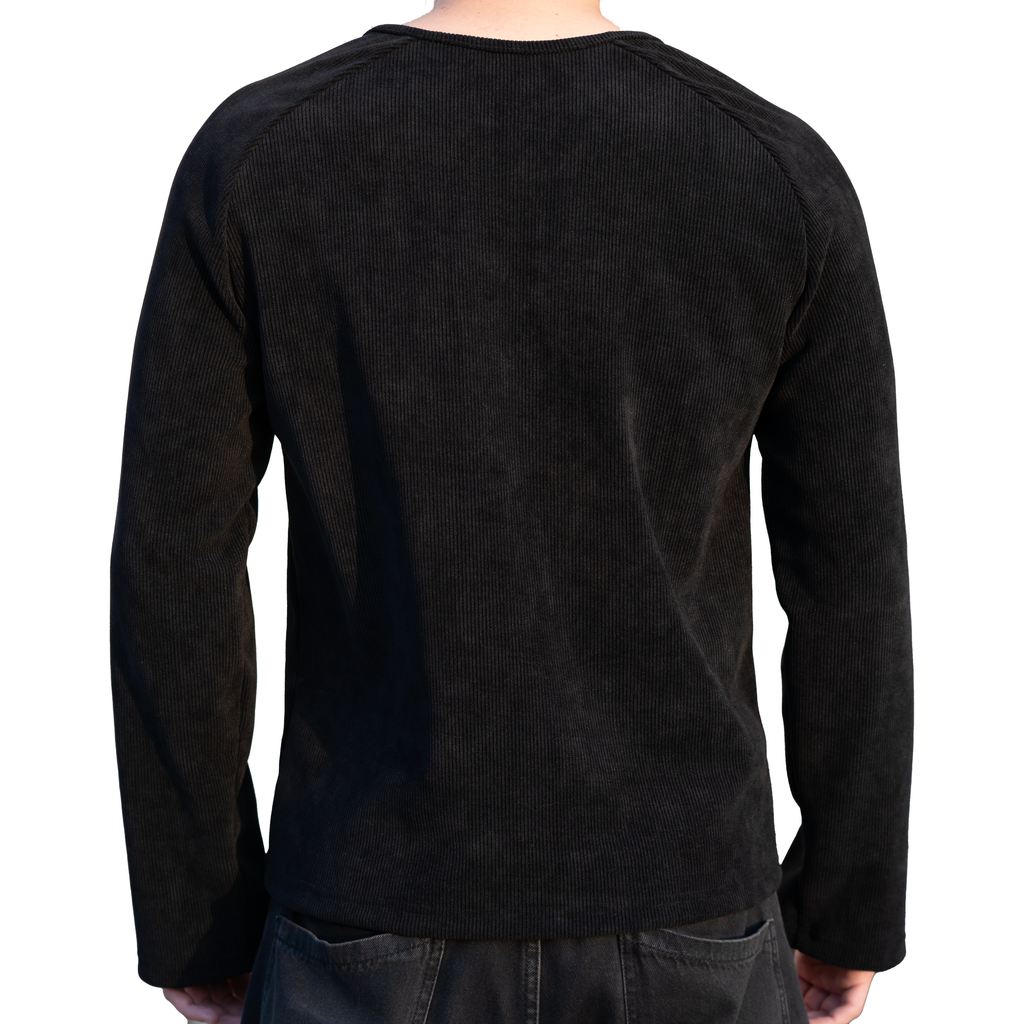 Velvet Henley Shirt